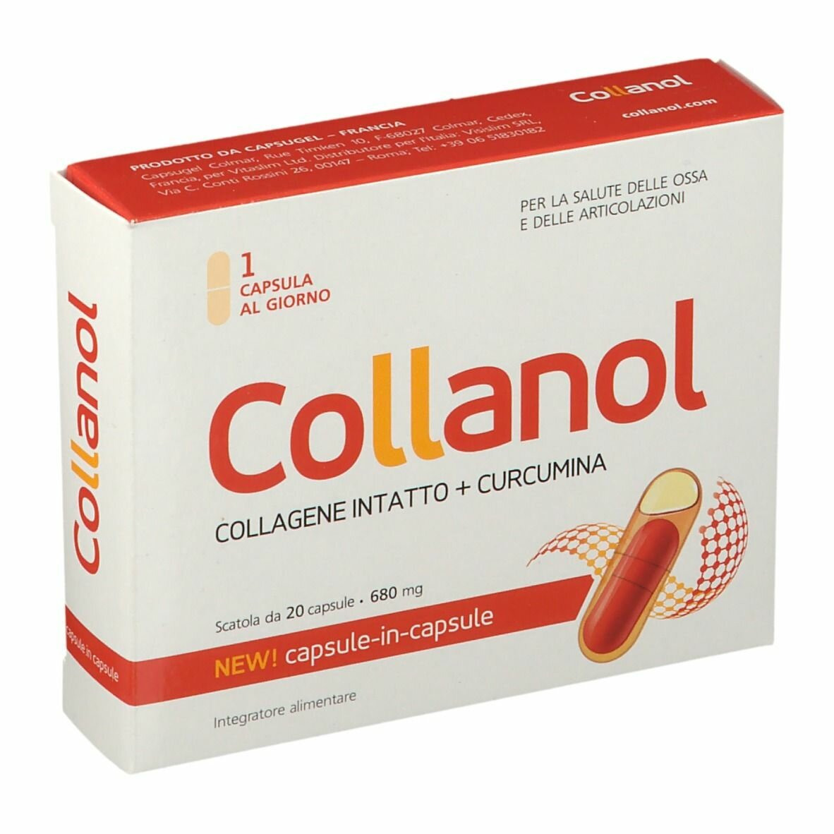 

Collanol Visislim 20 Capsule