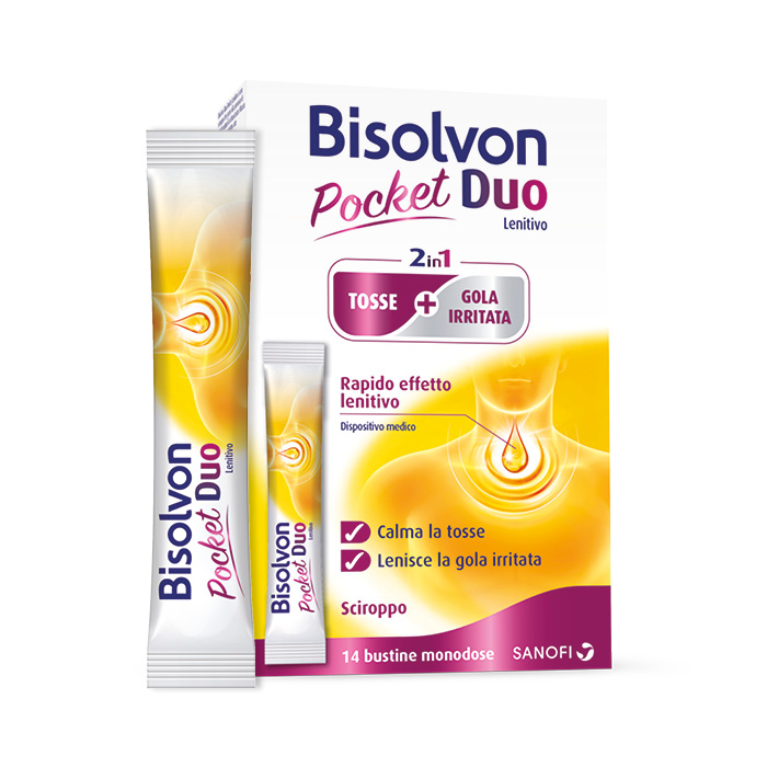 Bisolvon Pocket Duo Sanofi 14 Bustine