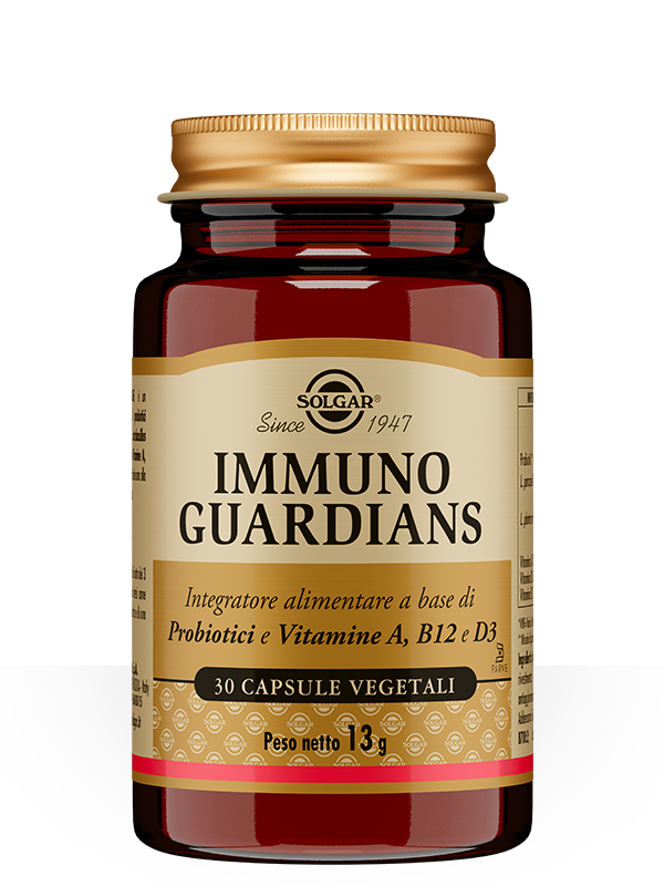 Image of Immuno Guardians Solgar 30 Capsule Vegetali033