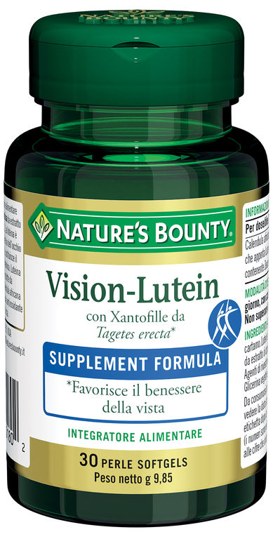Image of Vision Lutein Nature&#39;s Bounty 30 Perle Softgels