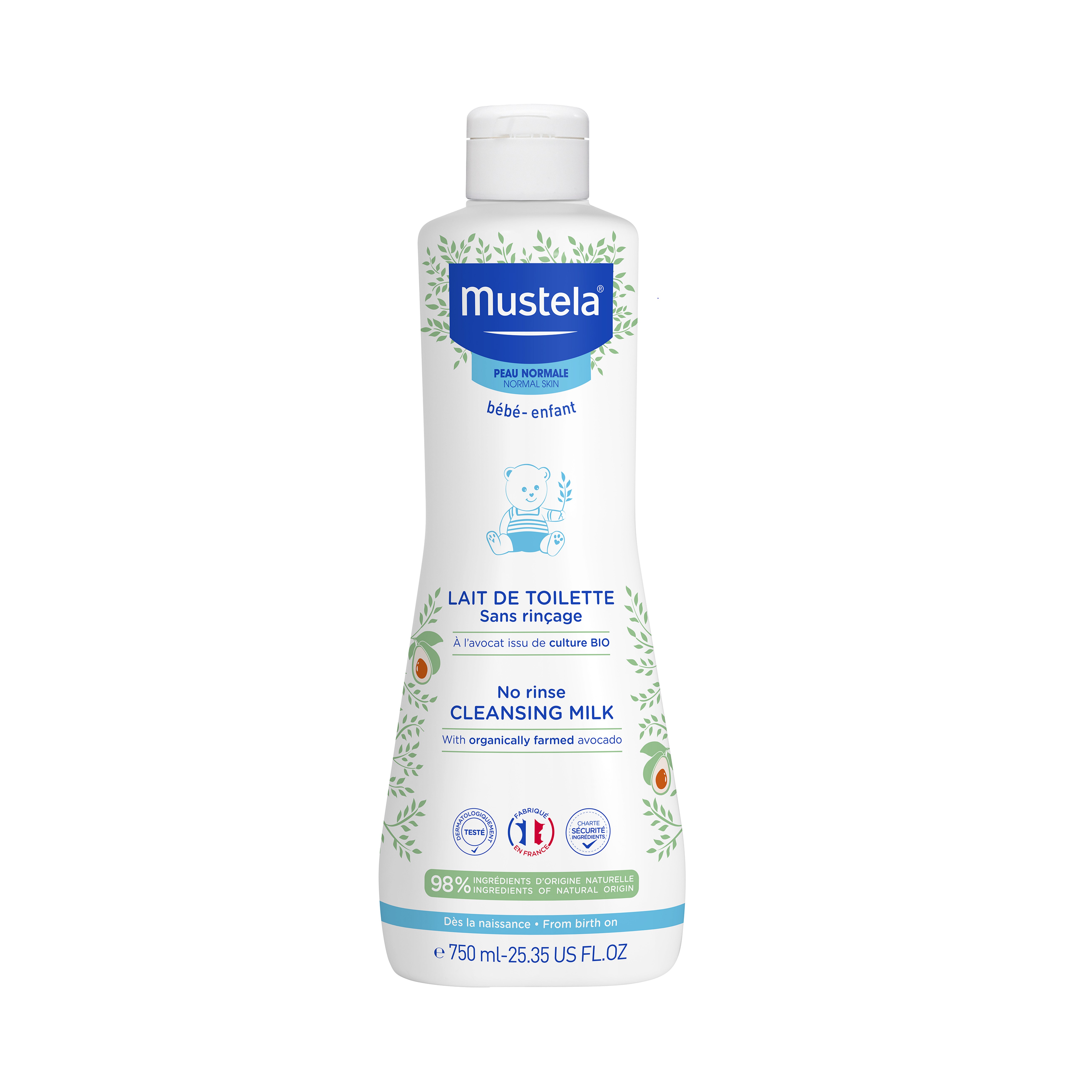 Image of Latte Di Toilette Mustela Pelle Secca 750ml033