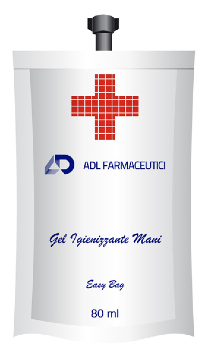 Image of Gel Igienizzante Mani ADL Farmaceutici 80ml Easy Bag