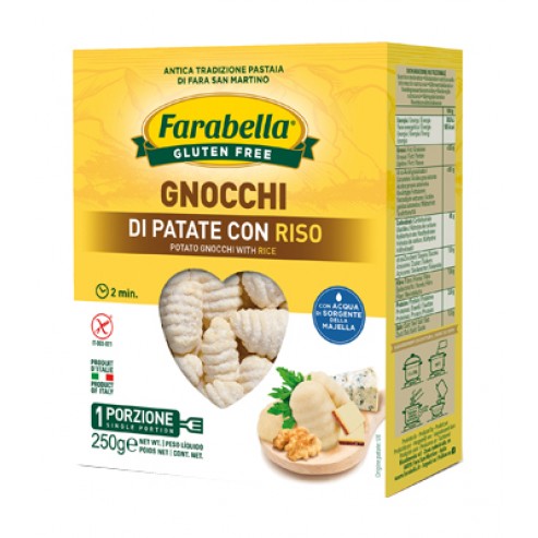 Image of Gnocchi Di Patate Con Riso Farabella 250g