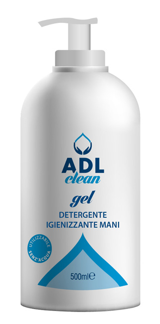 Gel Detergente Igienizzante Mani Adl Clean 500ml