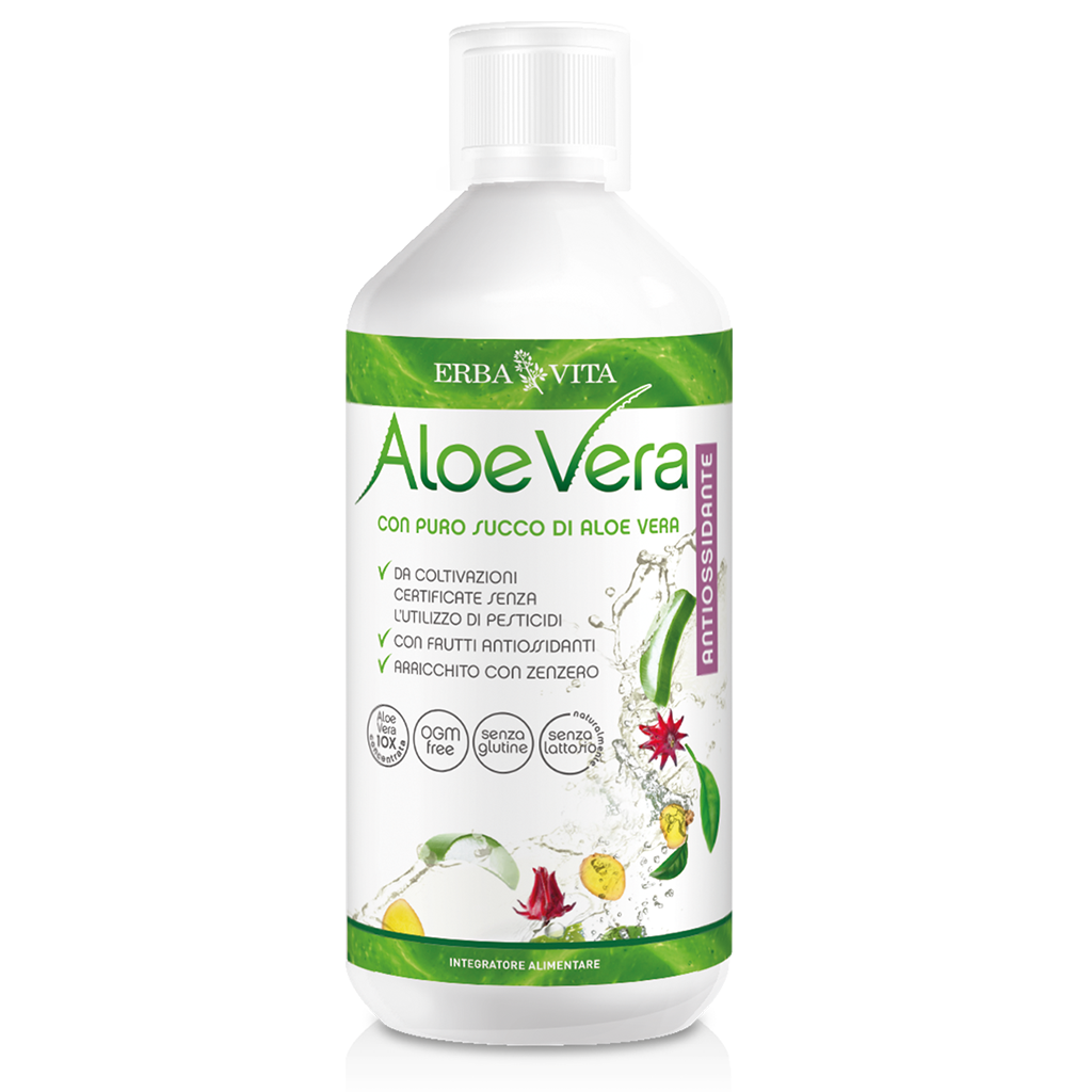 Image of Aloe Vera Puro Succo Erba Vita 1000ml033