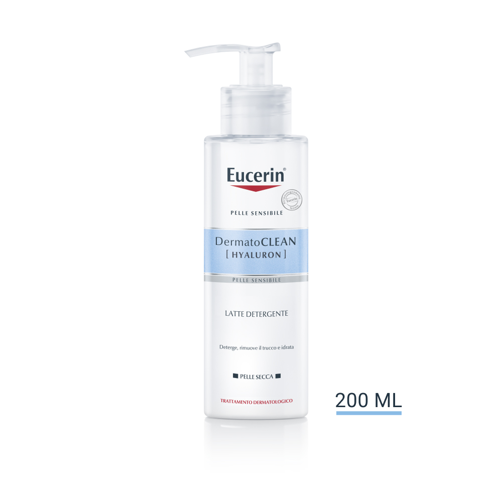 Image of DermatoCLEAN [Hyaluron] Latte Detergente Eucerin(R) 200ml
