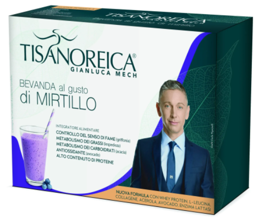 

Tisanoreica® Bevanda Gusto Mirtillo Gianluca Mech® 4x28g