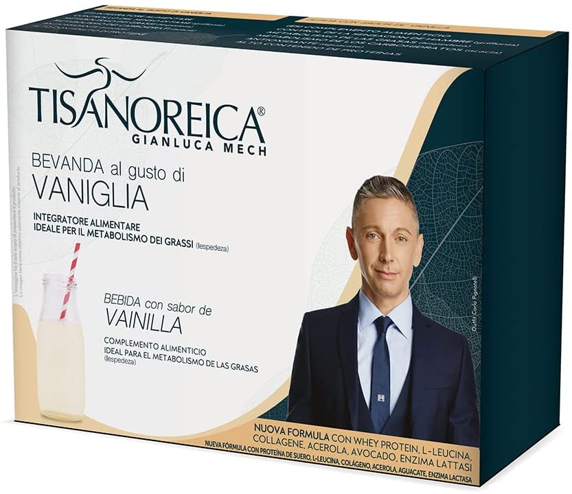 

Tisanoreica® Bevanda Gusto Vaniglia Gianluca Mech® 4x28g