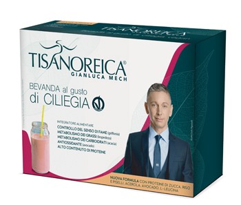 

Tisanoreica® Bevanda Gusto Ciliegia Vegan Gianluca Mech® 4x34g