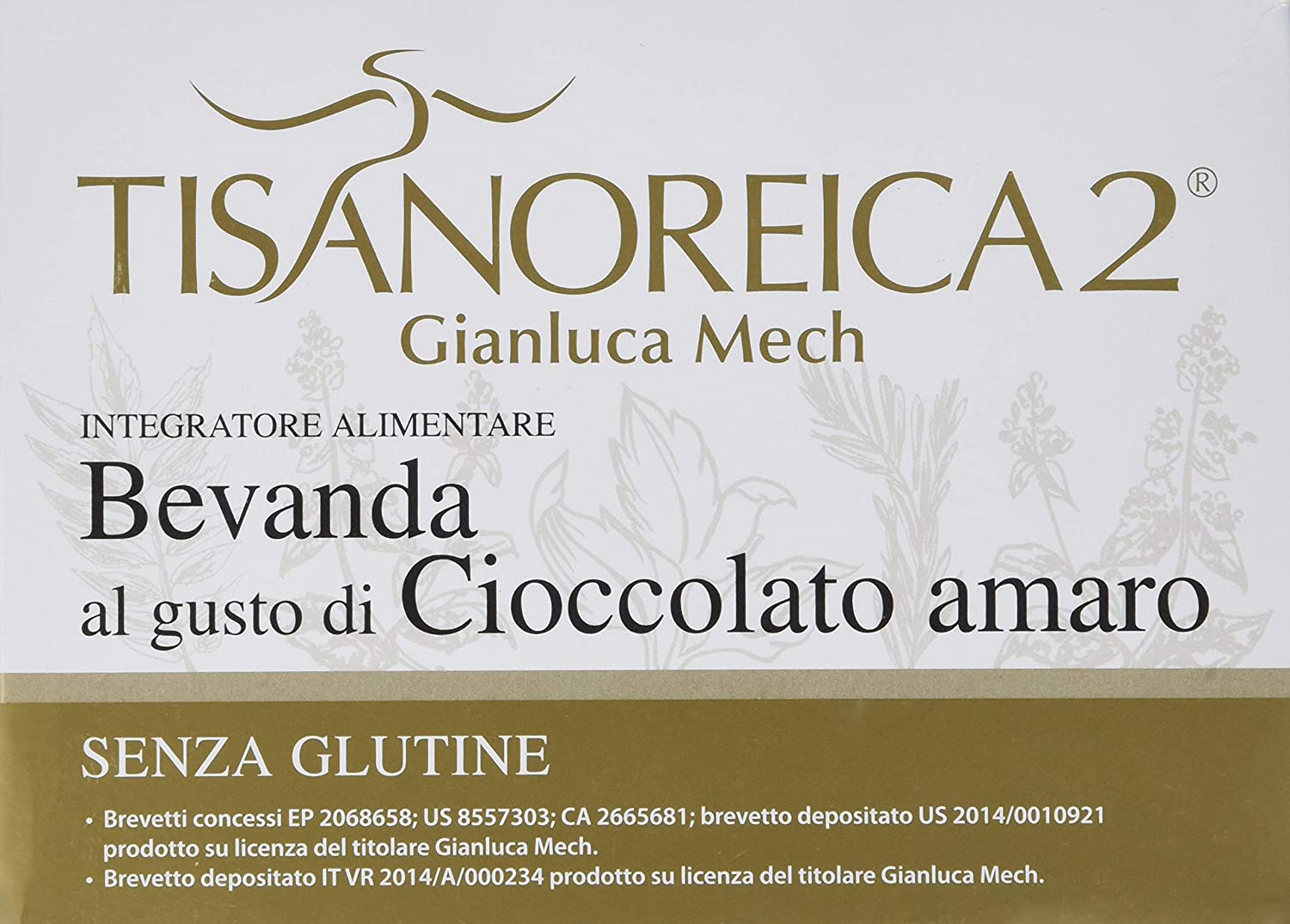 

Tisanoreica® Bevanda Gusto Cioccolato Amaro Gianluca Mech® 4x34g