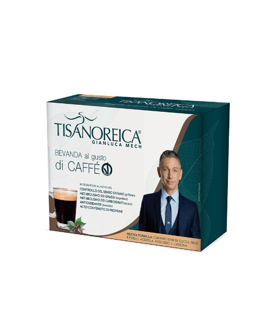 

Tisanoreica® Bevanda Gusto Caffé Vegan Gianluca Mech® 4x34g