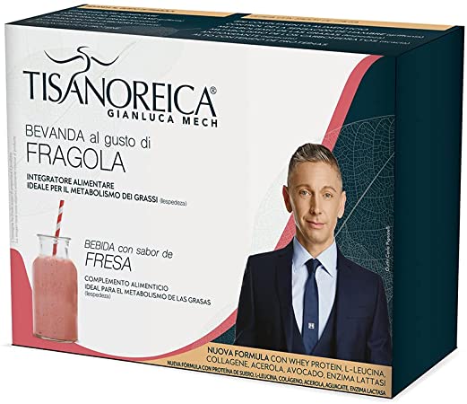 

Tisanoreica® Bevanda Gusto Fragola Gianluca Mech® 4x28g