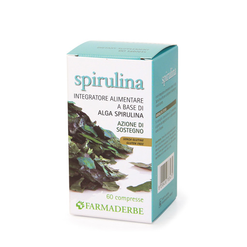 Image of Spirulina Farmaderbe 60 Compresse033