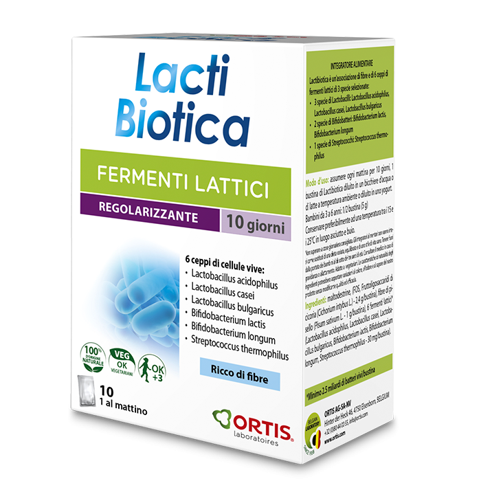 Image of Lacti Biotica Fermenti Lattici Ortis(R) 10 Bustine033