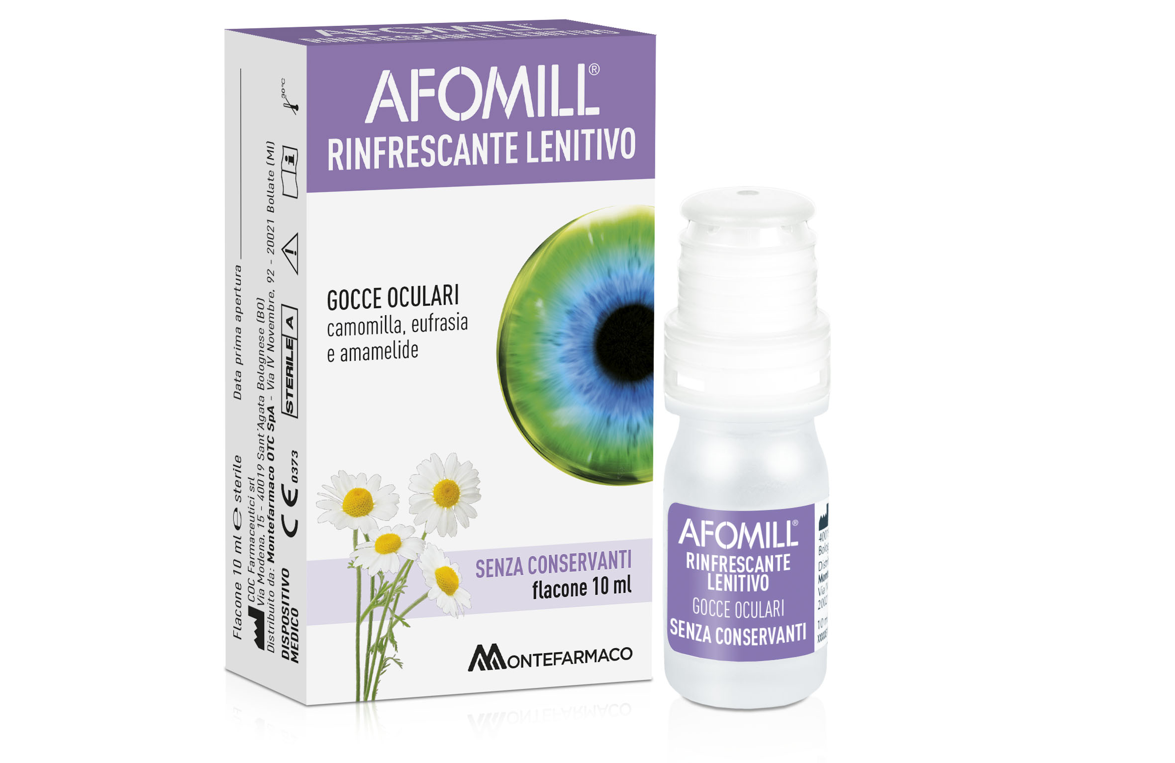Image of Afomill(R) Rinfrescante Lenitivo MONTEFARMACO 10ml
