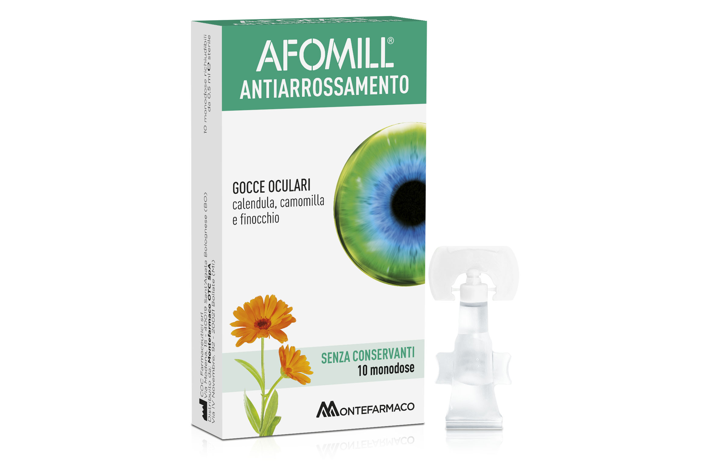 

Afomill® Antiarrossamento MONTEFARMACO Gocce Oculari 10 Fiale