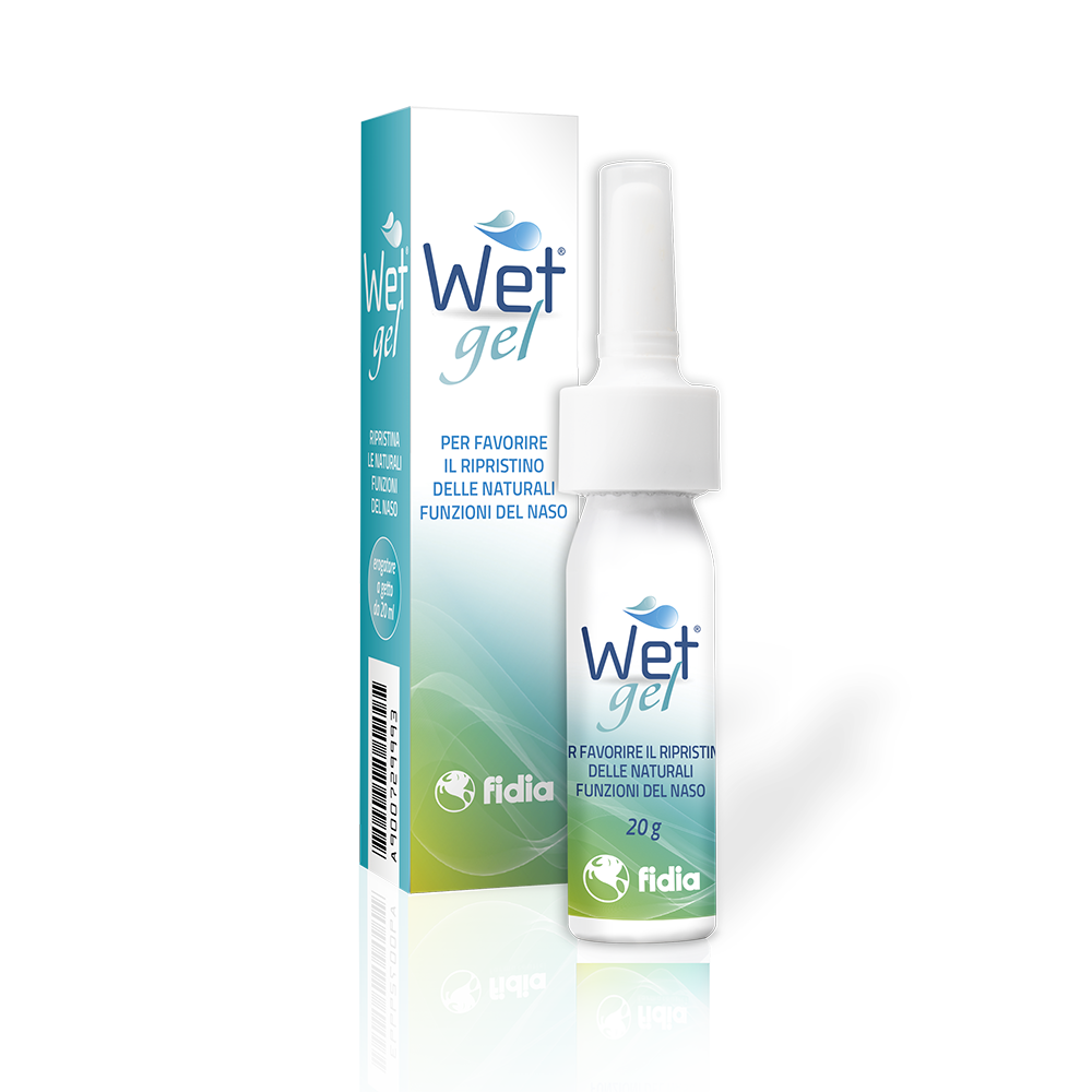 Wet Gel Nasale Rinologico Idratante Con Acido Ialuronico 20 ml