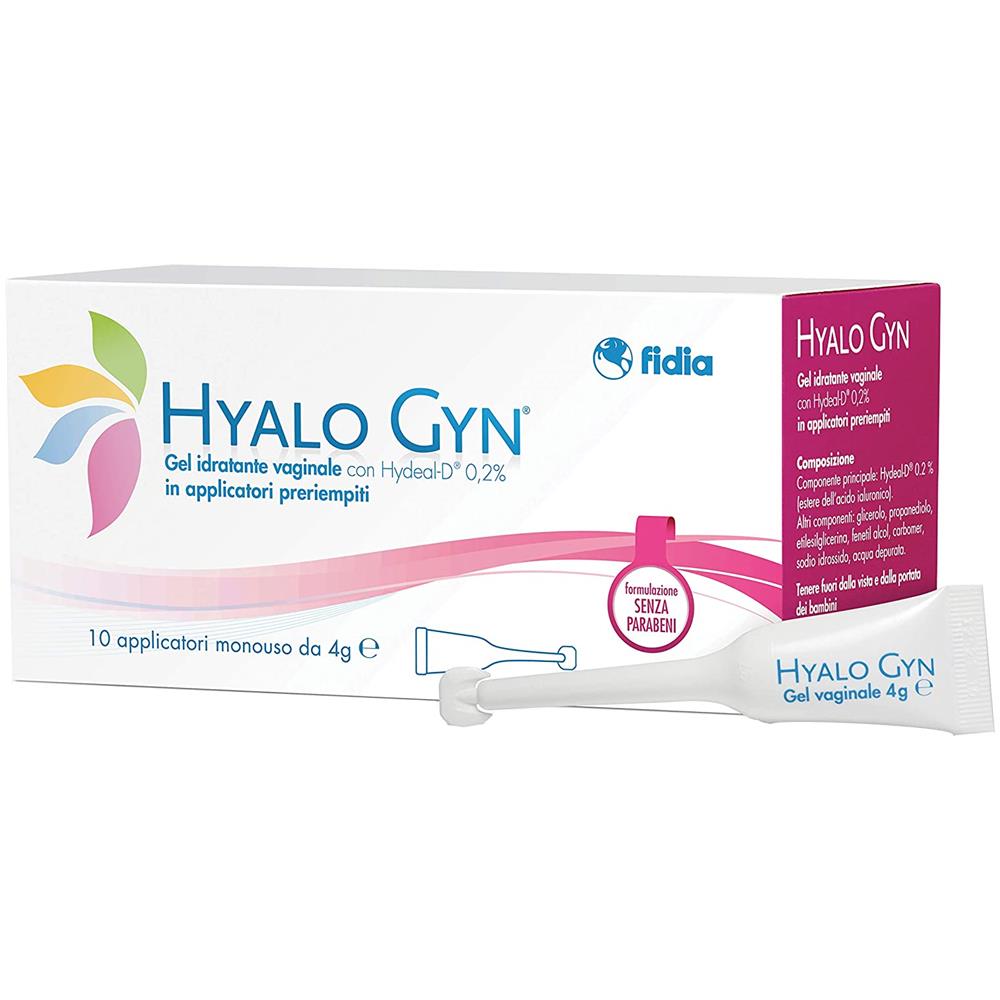 Image of Gel Idratante Vaginale Hyalo Gyn Fidia 10 Applicatori Monodose
