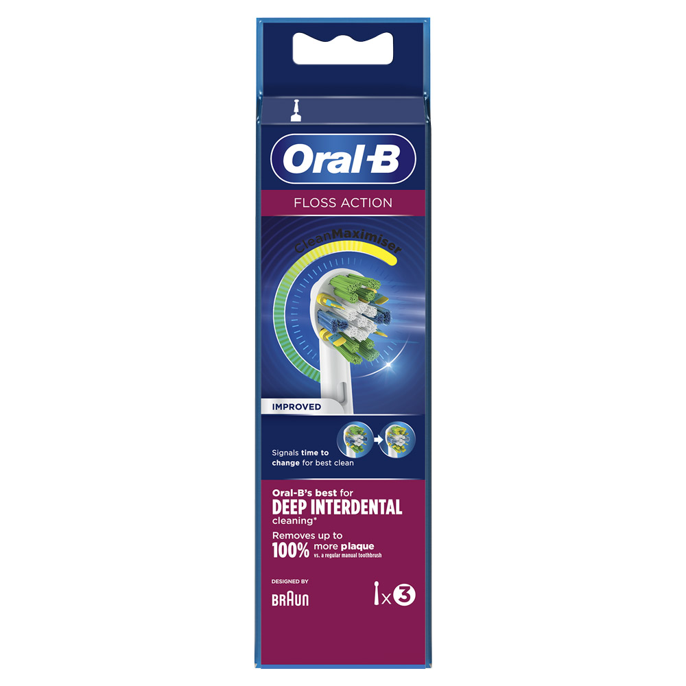 

Oral-B® Floss Action Testine Di Ricambio 3 Pezzi