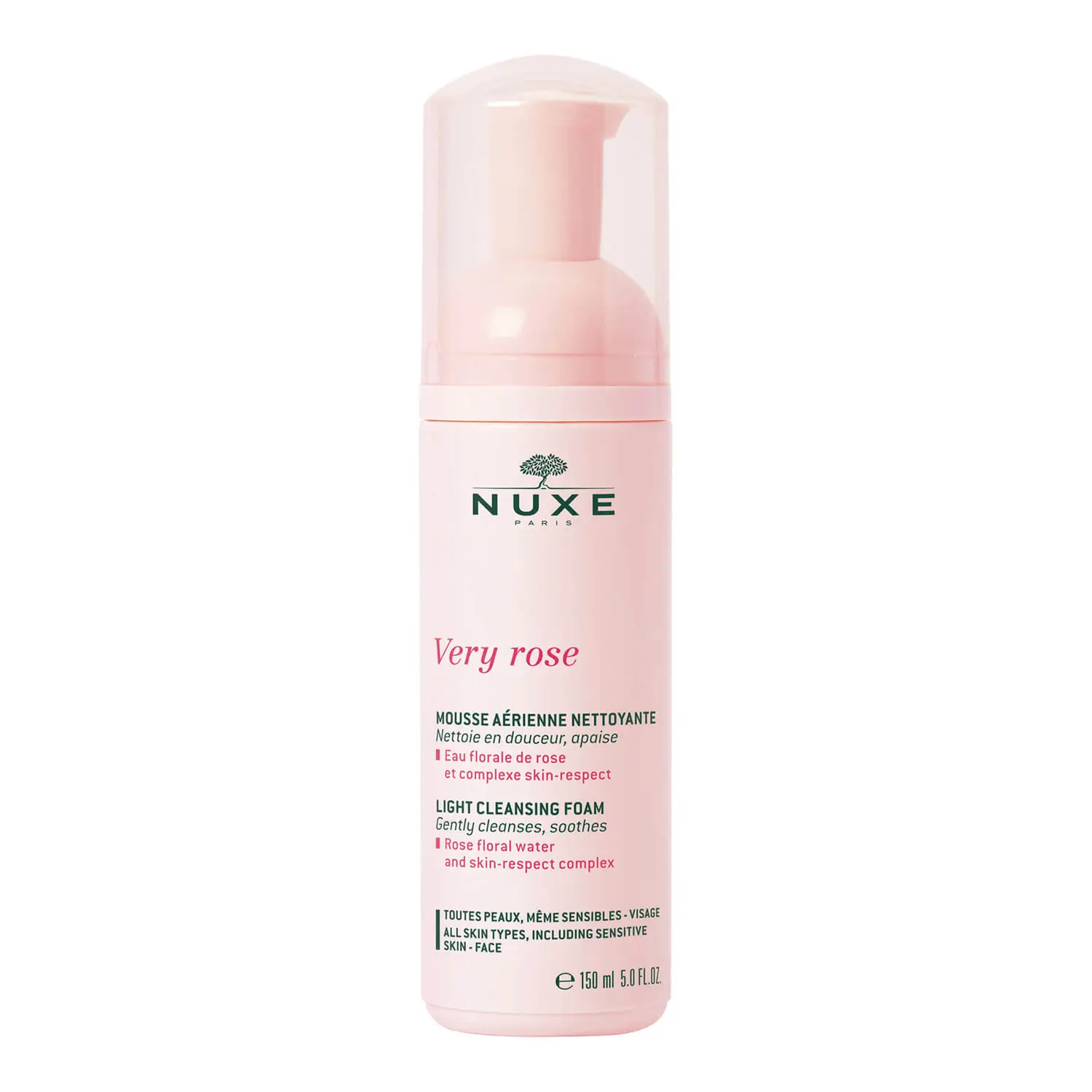 Image of Mousse Leggera Detergente Very Rose Nuxe 150ml033