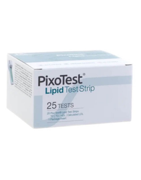 Image of Lipid Test Strips PixoTest 25 Strisce
