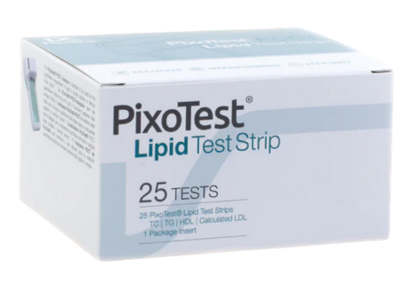 Lipid Test Strips Pixotest 25 Strisce