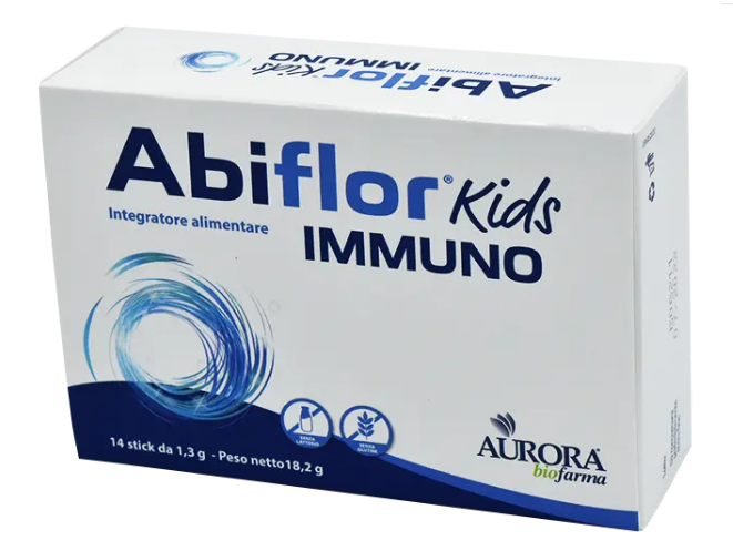 Image of Abiflor Kids Immuno Aurora BioFarma 14 Stick