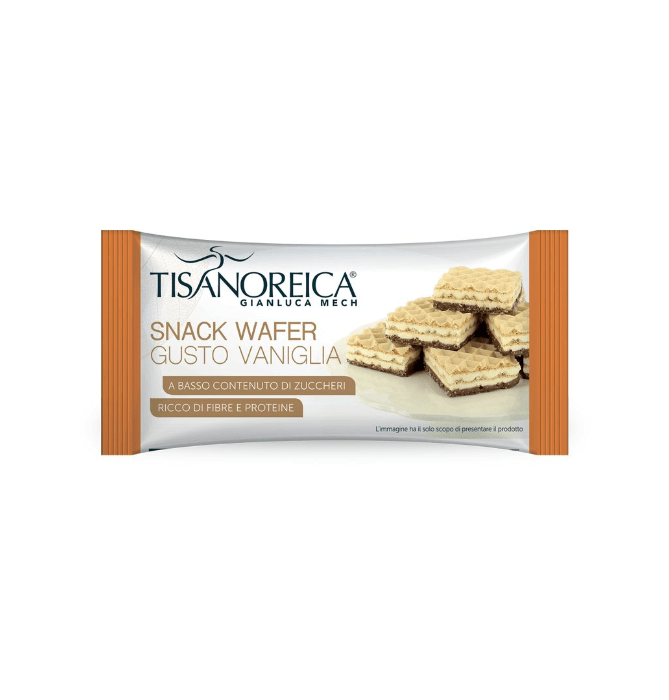 

Tisanoreica® Snack Wafer Vaniglia Gianluca Mech® 35g