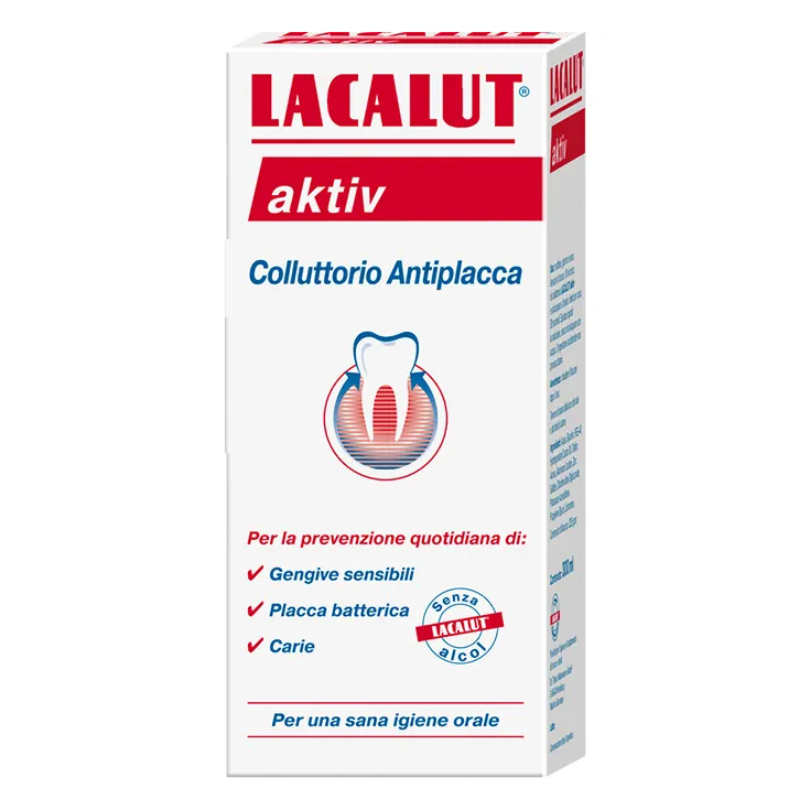 Image of Lacalut(R) Aktiv Collutorio Antiplacca 300ml