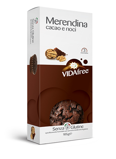 Image of Merendina Cacao e Noci VIDAfree 3x35g033