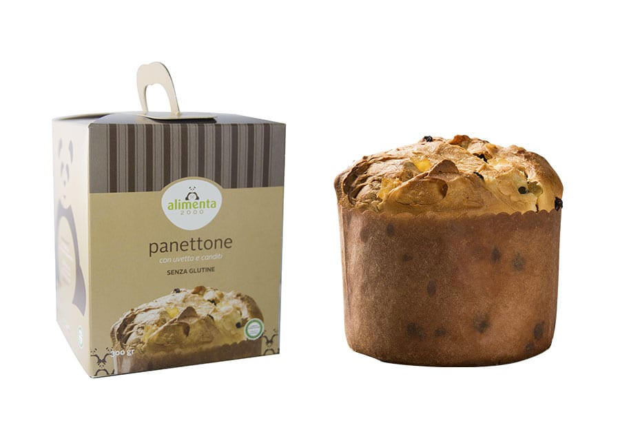 Image of Panettone con Canditi e Uva Sultanina Alimenta 2000 300g033