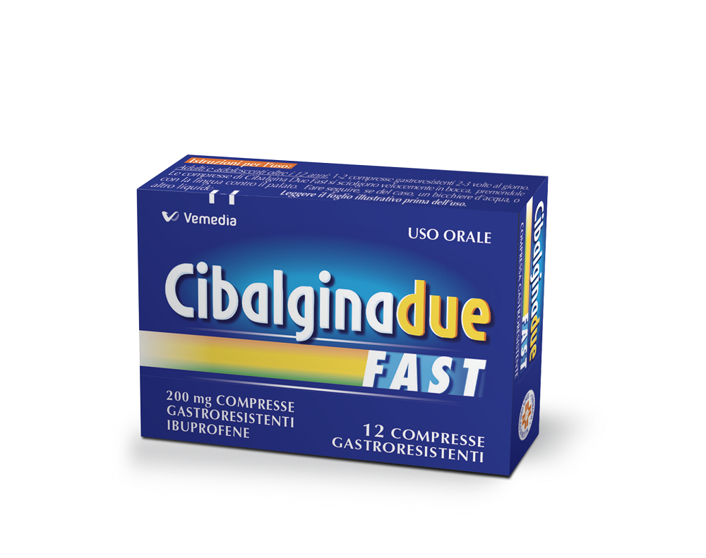 

Cibalgina Due Fast Vimidia 12 Compresse