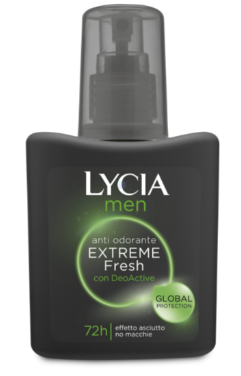 Image of Spray Antiodorante Men Extreme Fresh Lycia Men 100ml