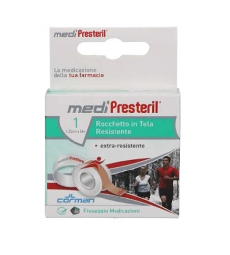 Image of Medipresteril(R) Cerotto Rocchetto Tela 5mX1,25cm
