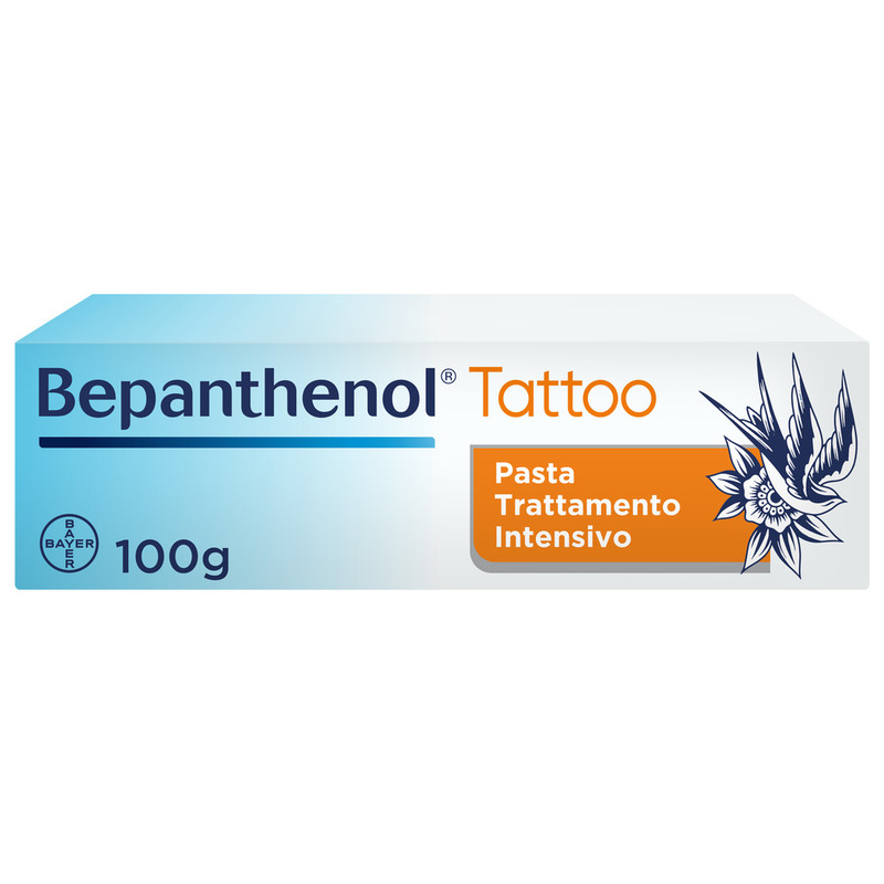 Bepanthenol Tattoo Pasta Trattamento Intensivo per tatuaggio 100g
