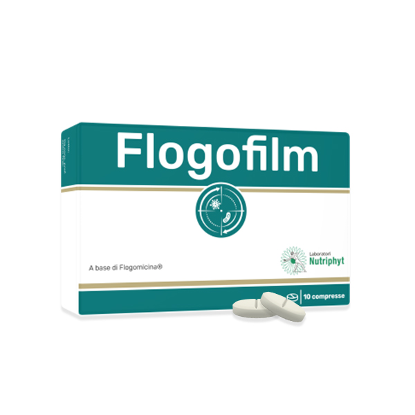 Image of Flogofilm Nutriphyt 10 Compresse