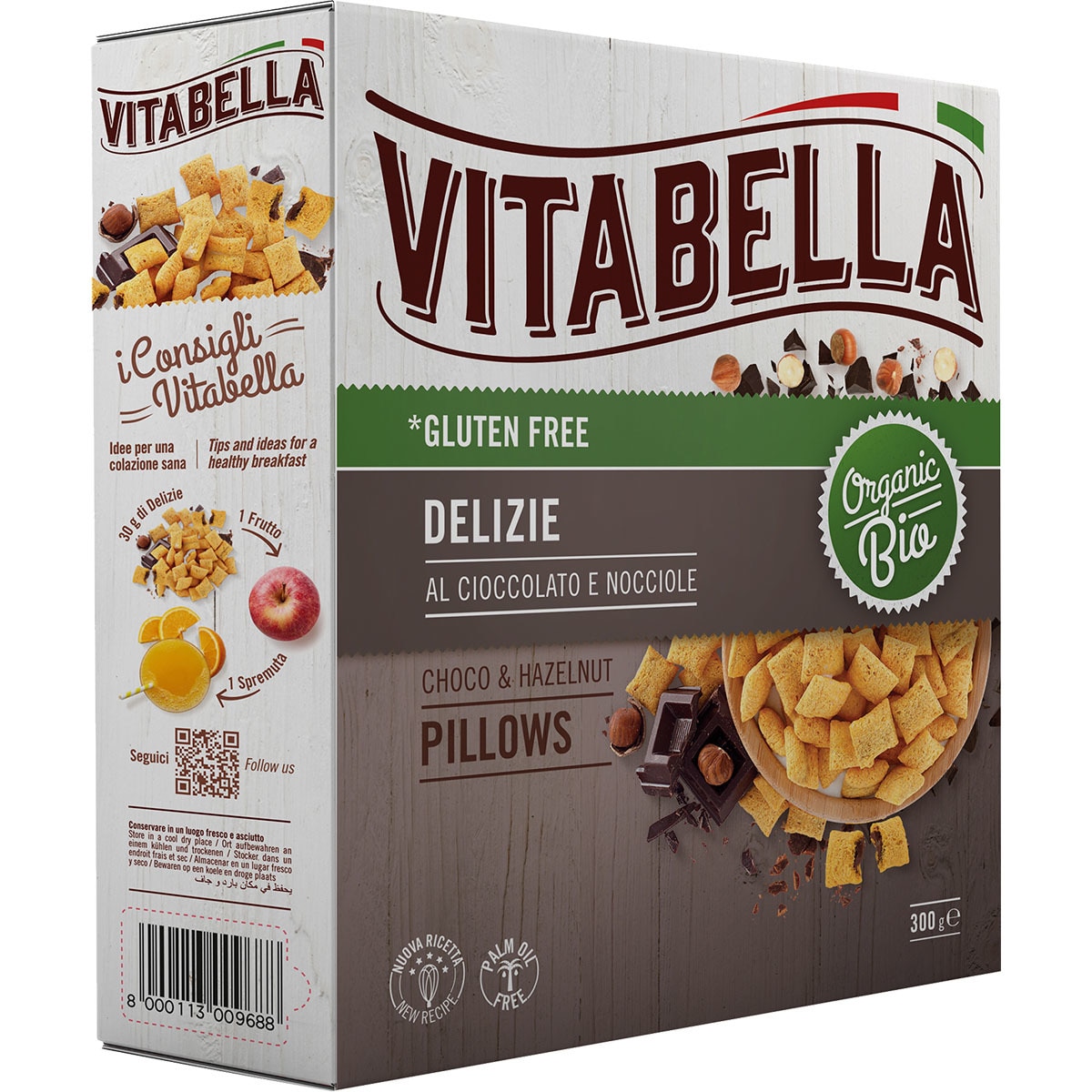 Image of Delizie Cioccolato E Nocciole Vitabella 300g033