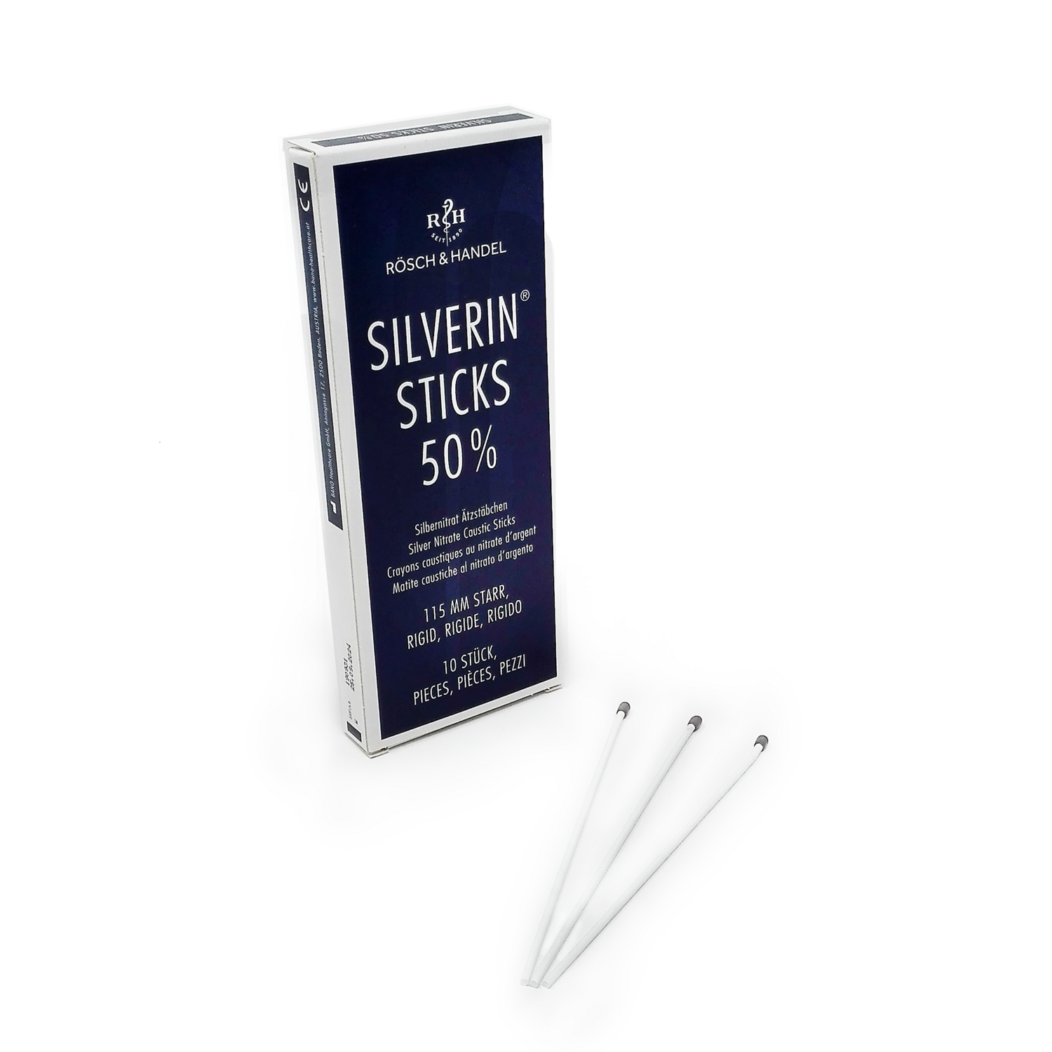 Image of Silverin Sticks Matita Caustica Farvisan 10 Sticks