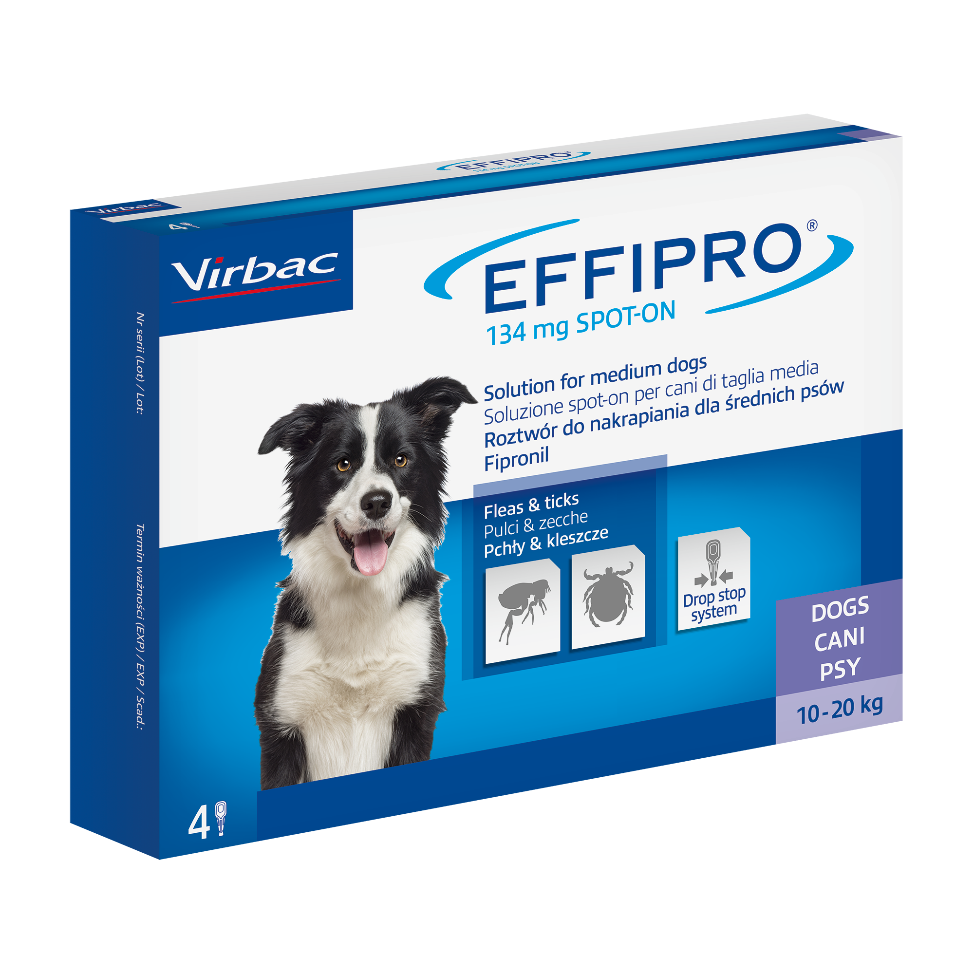 Image of Effipro Spot-On Cane 4 Pipette - 10 a 20 Kg