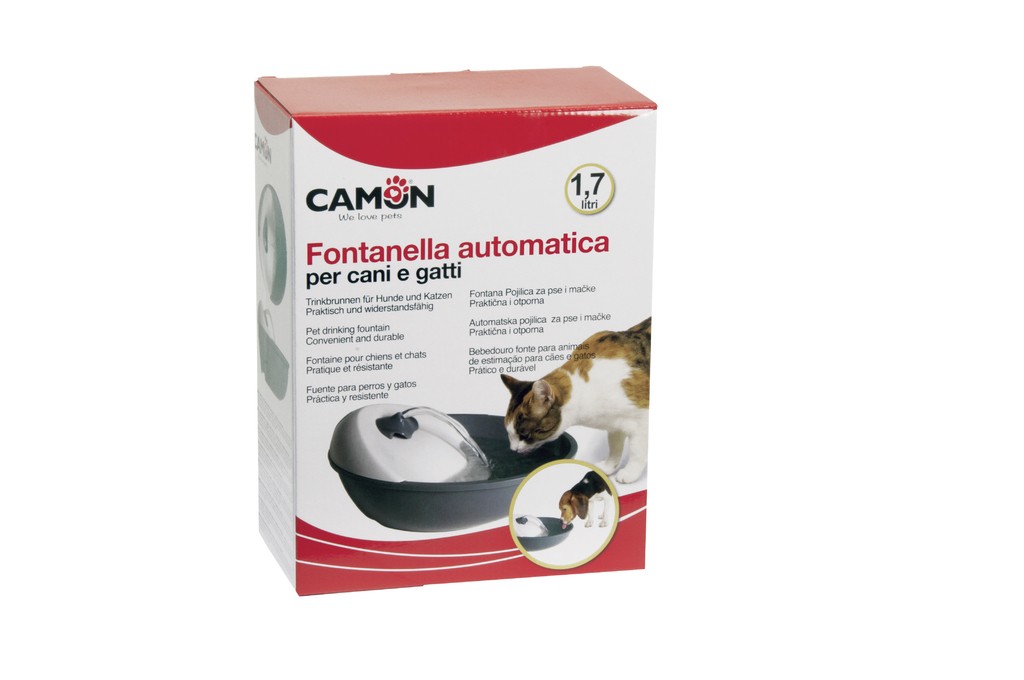 Image of Fontanella Automatica per Cani e Gatti - Fontana da 1,7 Lt