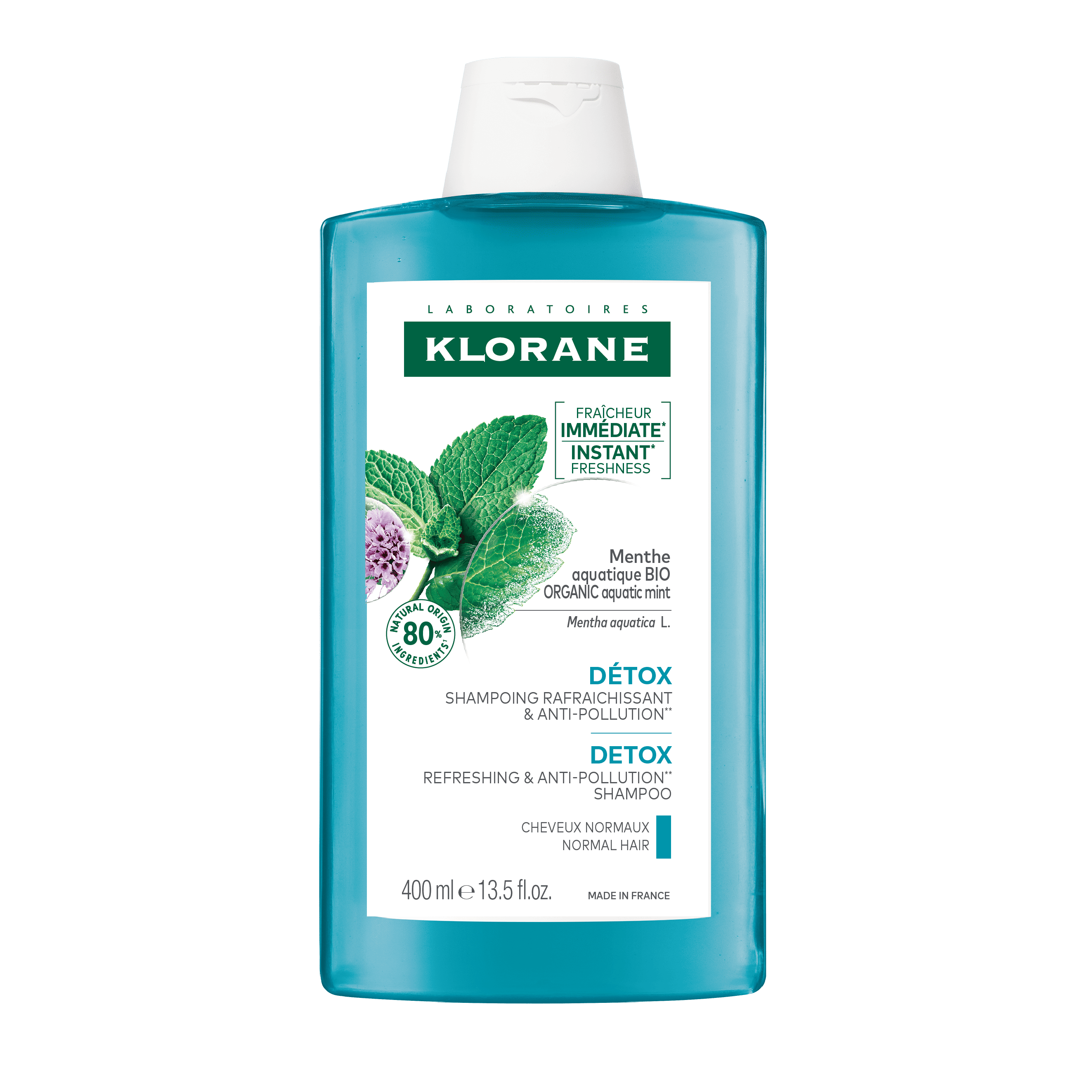 Image of Shampoo Alla Menta Acquatica Klorane 400ml033