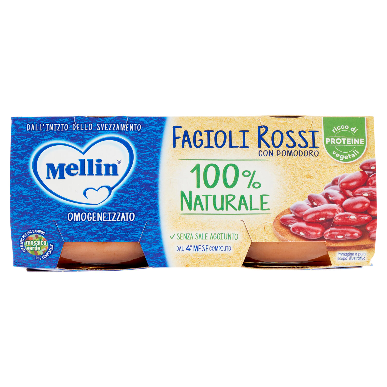 Image of Fagioli Rossi Mellin 2x80g033