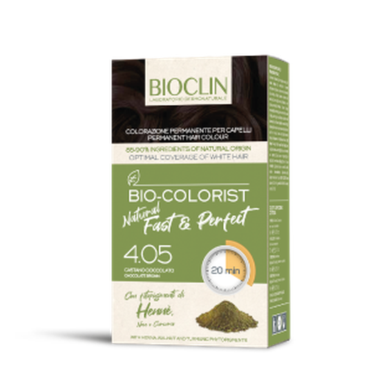 Image of BIO-COLORIST Natural Fast & Perfect 4.05 Castano Cioccolato BIOCLIN033