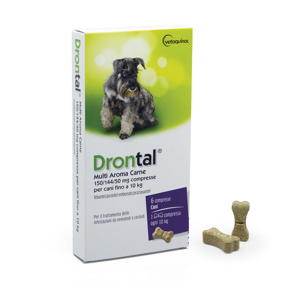 

DRONTAL MULTI AROMA CARNE 6 COMPRESSE