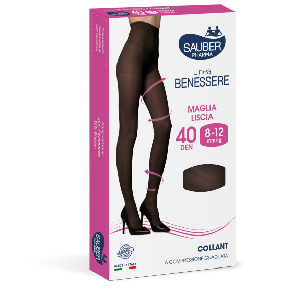 Image of Linea Benessere 30D Collant Camel Tg.4 Sauber033