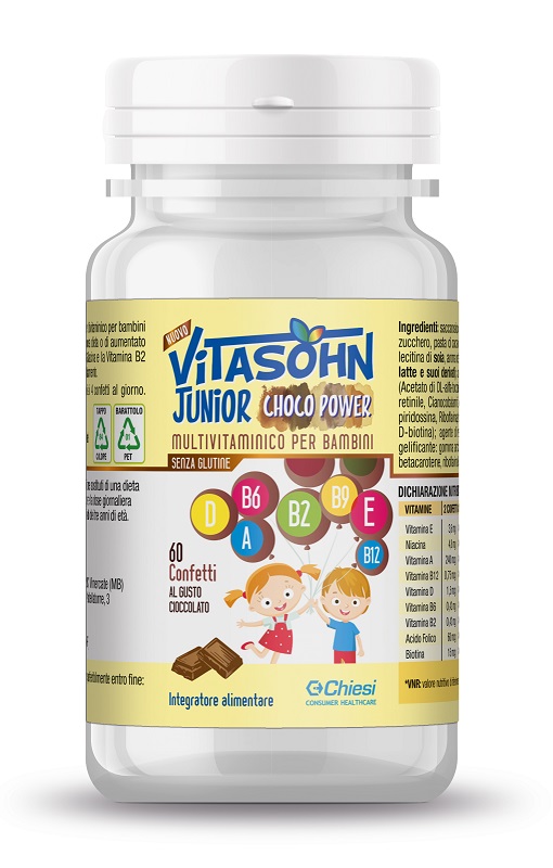 Image of Vitasohn Junior Choco Power Chiesi 60 Confetti
