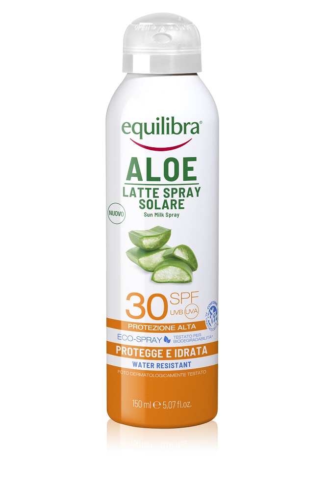 Image of Aloe Latte Solare Spray SPF 30 Equilibra(R) 150ml033