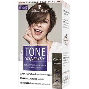 Image of Tone Supreme 4-0 Castano Medio Schwarzkopf 1 Kit033