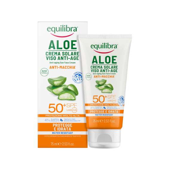 Image of Aloe Solare Crema Viso Anti-Age Equilibra(R) 75ml033