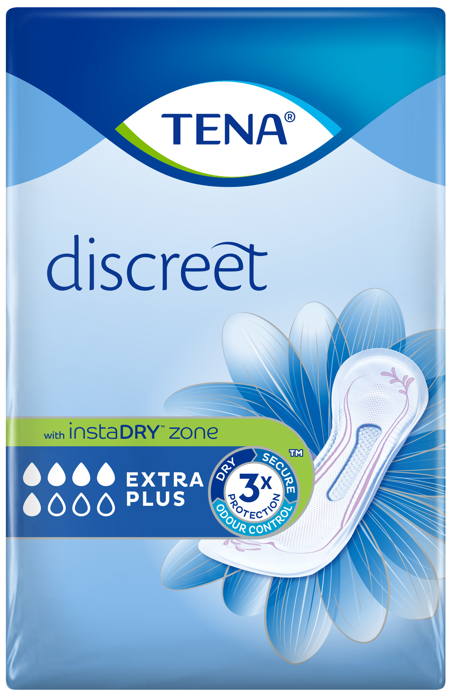 Image of TENA(R) Discreet Extra Plus 16 Pezzi033